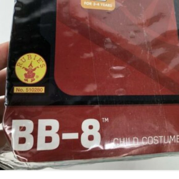 BB-8 Star Wars Costume Toddler 3T 4T Dress Up Pretend Play Boys Girls Disney ah - Picture 6 of 7